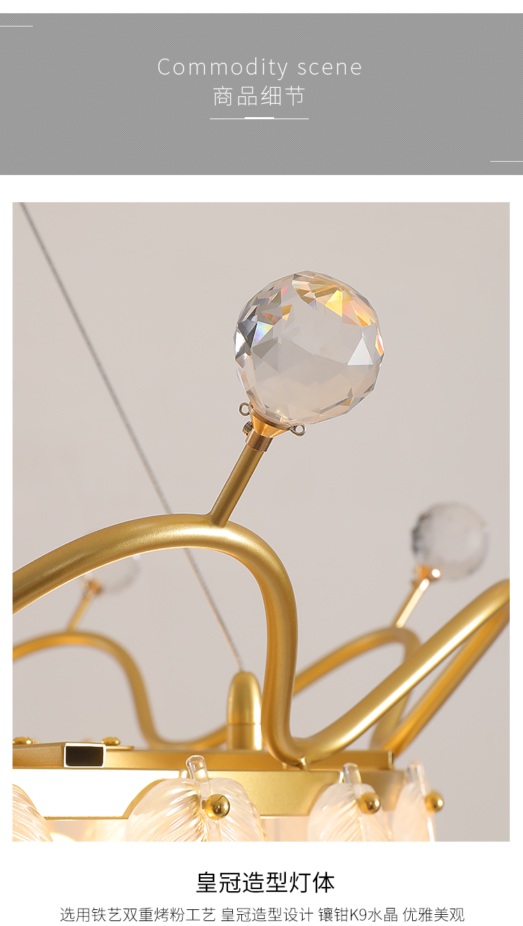 crystal chandelier light decorative lighting chandelier lighting modern lamp pendant lamp  10